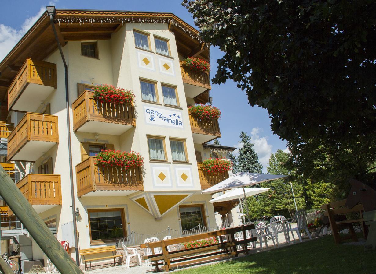 Hotel Genzianella Ziano di Fiemme Eksteriør bilde